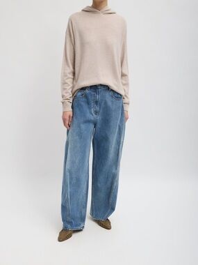 Tibi Classic Wash Denim Sid Jean - Shorter - size 27